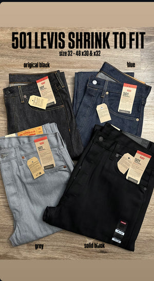 Levis 501 Shrink to Fit