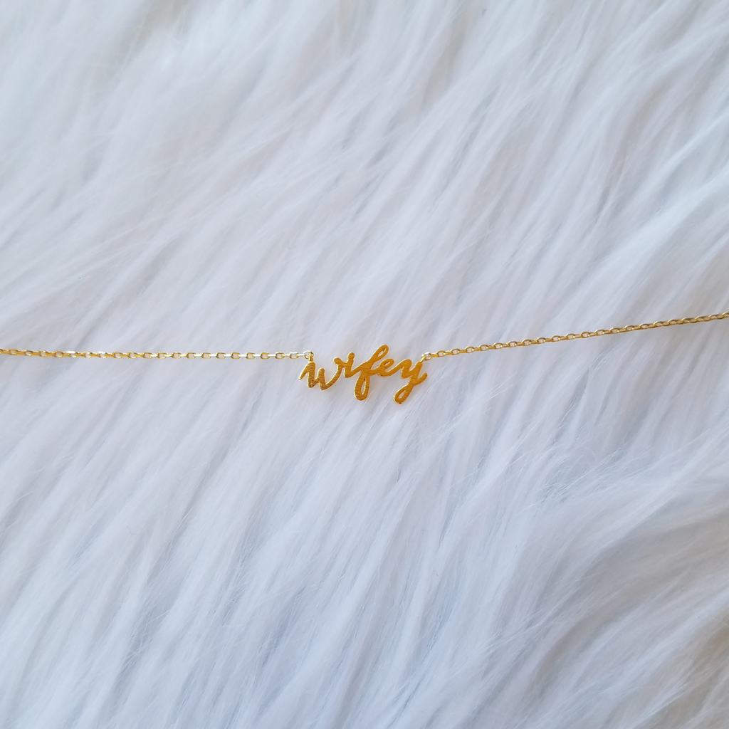 Wifey Necklace