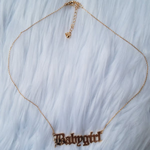 Babygirl Necklace